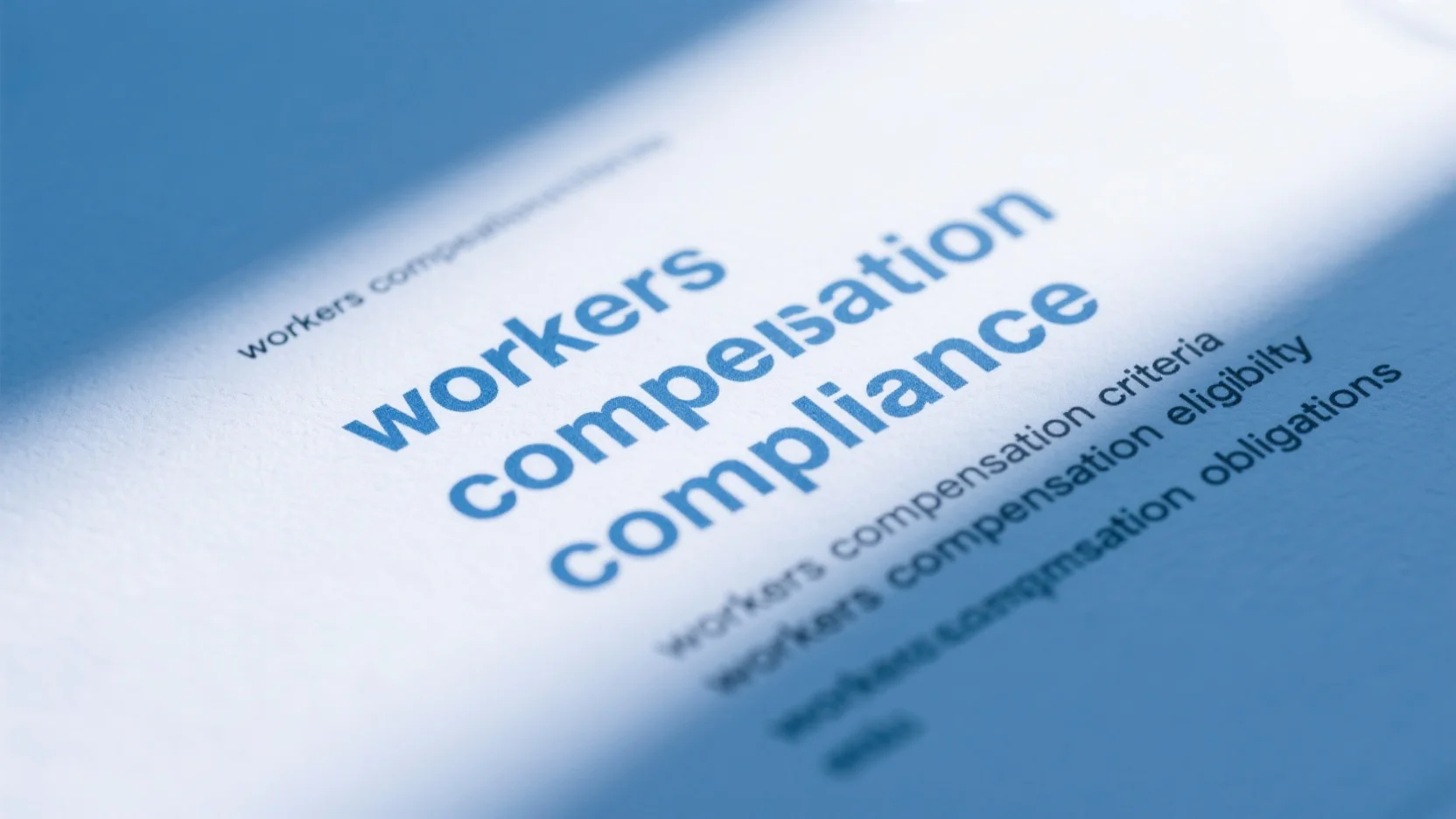 Workers Compensation Insurance