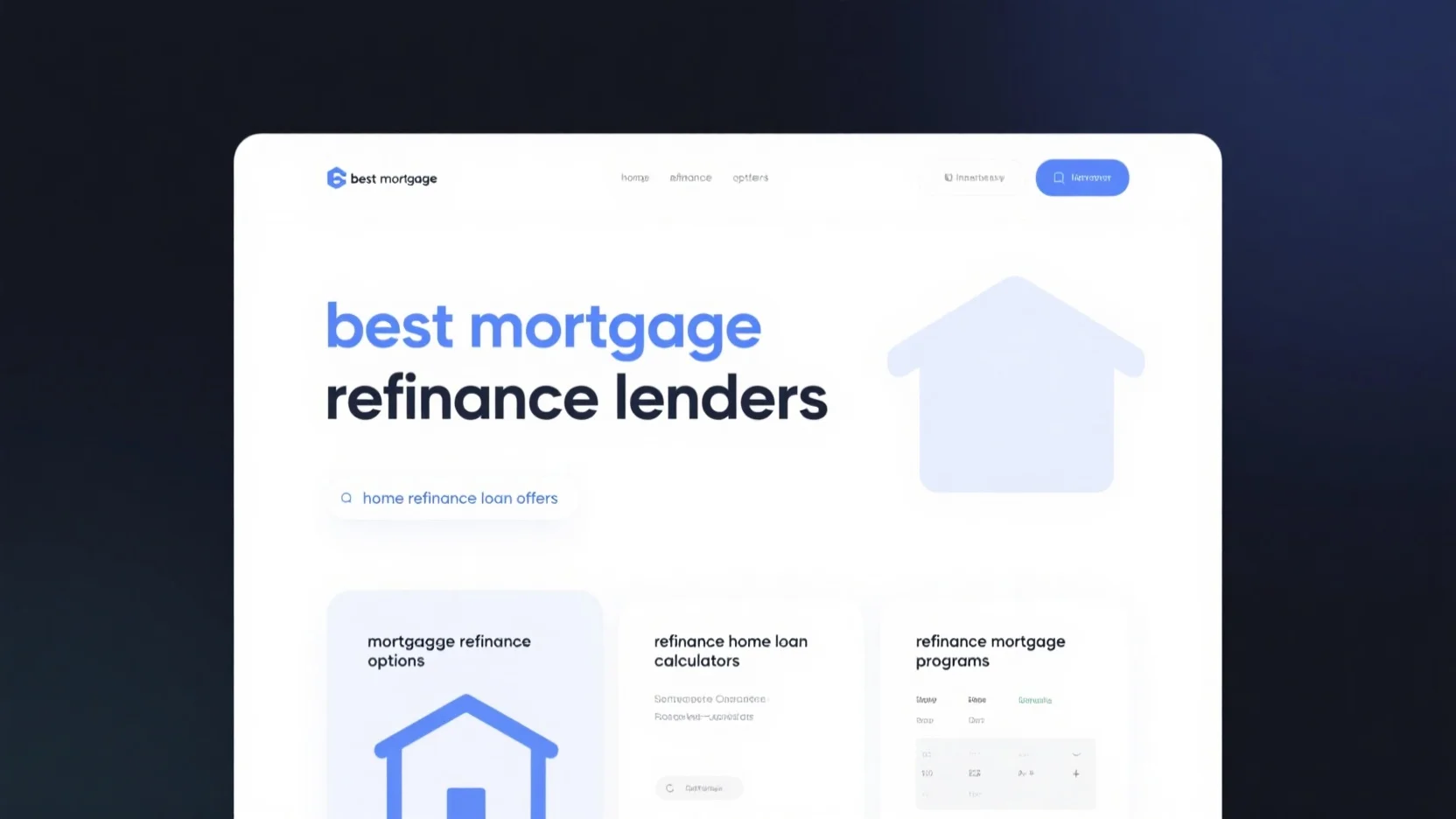 Mortgage Refinance